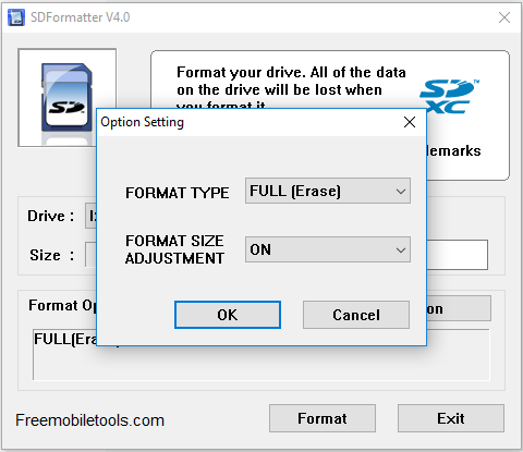 sdcard formatter windows 10